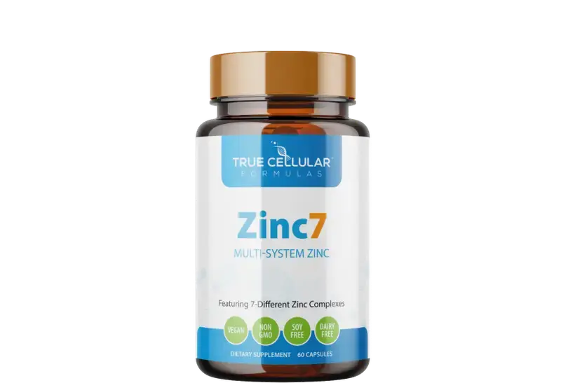 Zinc7 single bottle supplement for daily zinc support and overall wellness